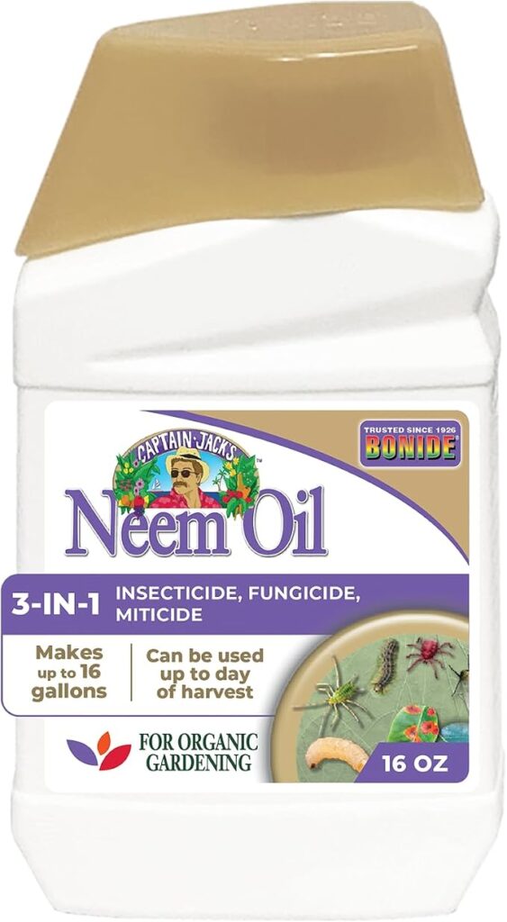 Bonide Captain Jack's Neem Oil, 16 oz. Concentrate, Multi-Purpose Fungicide, Insecticide and Miticide for Organic Gardening | Multi-Purpose FungicideBeyond the Soil pest control